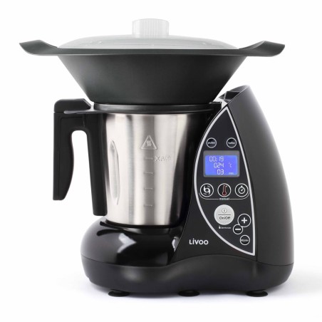 Livoo Thermo-Küchenmaschine 3 L 1500 W Schwarz