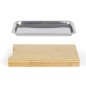Livoo Schneidebrett mit Auffangschale Holz Beige Livoo Schneidebrett mit Auffangschale Holz Beige