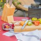 Livoo Schneidebrett mit Auffangschale Holz Beige Livoo Schneidebrett mit Auffangschale Holz Beige