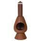 ProGarden Feuerstelle mit Kamin Ambient 110 cm Rost ProGarden Feuerstelle mit Kamin Ambient 110 cm Rost