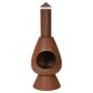 ProGarden Feuerstelle mit Kamin Ambient 110 cm Rost ProGarden Feuerstelle mit Kamin Ambient 110 cm Rost