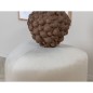Venture Home Hocker Peg 46x46x41 cm Samt Weiß Venture Home Hocker Peg 46x46x41 cm Samt Weiß