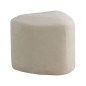 Venture Home Hocker Peg 46x46x41 cm Samt Weiß Venture Home Hocker Peg 46x46x41 cm Samt Weiß