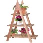 H&S Collection Blumentreppe mit 3 Ablagen 48x32x79 cm Holz H&S Collection Blumentreppe mit 3 Ablagen 48x32x79 cm Holz
