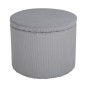 Venture Home Hocker Dunken 51x51x43 cm Kord Grau Venture Home Hocker Dunken 51x51x43 cm Kord Grau