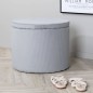Venture Home Hocker Dunken 51x51x43 cm Kord Grau Venture Home Hocker Dunken 51x51x43 cm Kord Grau