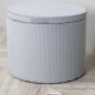 Venture Home Hocker Dunken 51x51x43 cm Kord Grau Venture Home Hocker Dunken 51x51x43 cm Kord Grau