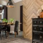 WallArt Dielen Holzoptik Recycelte Eiche Vintage-Braun WallArt Dielen Holzoptik Recycelte Eiche Vintage-Braun