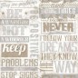 Noordwand Tapete Friends & Coffee Words and Letters Metallic und Beige Noordwand Tapete Friends & Coffee Words and Letters Metallic und Beige