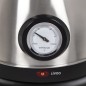 Livoo Wasserkocher mit Temperaturregelung 1,8 L 1800 W Silbern Livoo Wasserkocher mit Temperaturregelung 1,8 L 1800 W Silbern