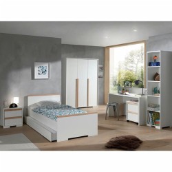 Vipack Rollcontainer London 2-Schubladen Holz Weiß