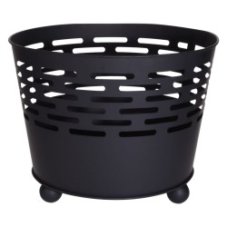 ProGarden Feuerkorb 45x35 cm Schwarz