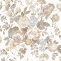 Noordwand Tapete Blooming Garden 6 Big Flowers Beige und Blau Noordwand Tapete Blooming Garden 6 Big Flowers Beige und Blau