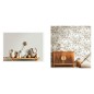 Noordwand Tapete Blooming Garden 6 Big Flowers Beige und Blau Noordwand Tapete Blooming Garden 6 Big Flowers Beige und Blau