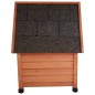 @Pet Outdoor-Katzenhaus XL 68,5x54x51,5 cm Holz Braun @Pet Outdoor-Katzenhaus XL 68,5x54x51,5 cm Holz Braun