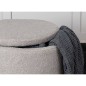 Venture Home Hocker Dunken 51x51x43 cm Teddy Grau Venture Home Hocker Dunken 51x51x43 cm Teddy Grau