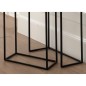 Rousseau 3-tlg. Beistelltisch-Set Triplex Metall Mehrfarbig Rousseau 3-tlg. Beistelltisch-Set Triplex Metall Mehrfarbig