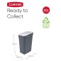 Curver Mülleimer Ready to Collect 30L Dunkelgrau Curver Mülleimer Ready to Collect 30L Dunkelgrau
