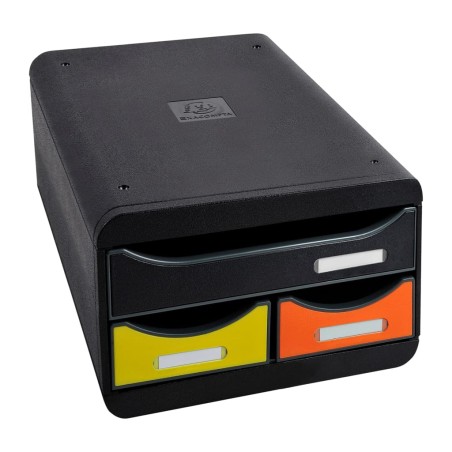 Exacompta Small-Box Schreibtischbox Harlequin mit 3 Laden
