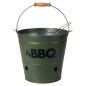 ProGarden Grilleimer BBQ 26 cm Olivgrün ProGarden Grilleimer BBQ 26 cm Olivgrün