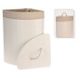 Bathroom Solutions Eck-Wäschekorb Bambus Weiß Bathroom Solutions Eck-Wäschekorb Bambus Weiß
