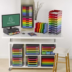 Exacompta Big-Box Plus Schubladenbox Plus Horizon 5 Laden Harlequin