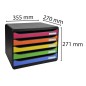 Exacompta Big-Box Plus Schubladenbox Plus Horizon 5 Laden Harlequin Exacompta Big-Box Plus Schubladenbox Plus Horizon 5 Laden Harlequin