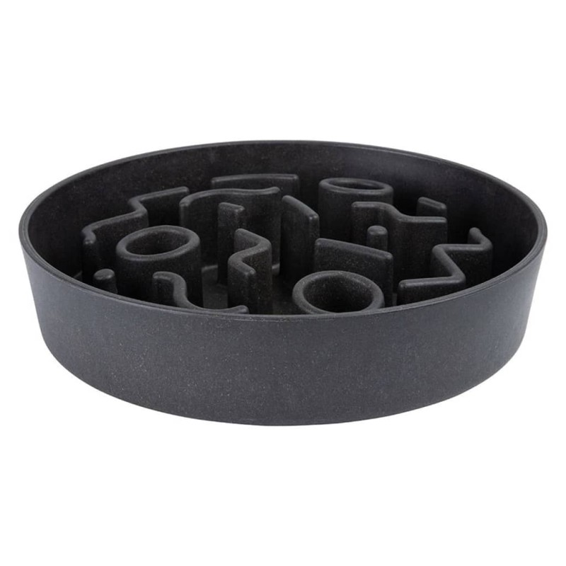 DISTRICT70 Anti-Schling-Napf für Hunde Bambus 28 cm Dunkelgrau DISTRICT70 Anti-Schling-Napf für Hunde Bambus 28 cm Dunkelgrau
