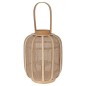 H&S Collection Hängelaterne Rattan 24x31 cm Beige H&S Collection Hängelaterne Rattan 24x31 cm Beige