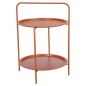 ProGarden Beistelltisch Rund 50x66 cm Matt Terrakotta ProGarden Beistelltisch Rund 50x66 cm Matt Terrakotta