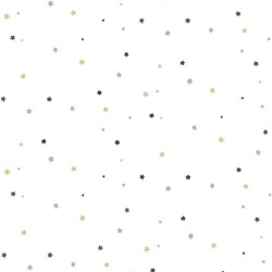 Noordwand Tapete Mondo baby Little Stars Beige und Weiß