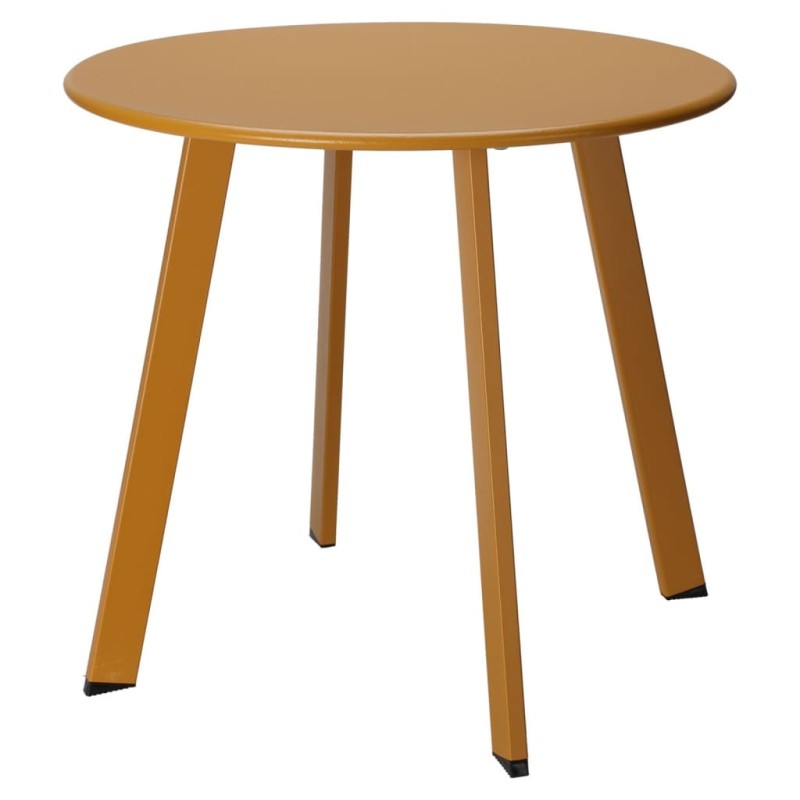 ProGarden Beistelltisch 50x45 cm Matt Senfgelb ProGarden Beistelltisch 50x45 cm Matt Senfgelb