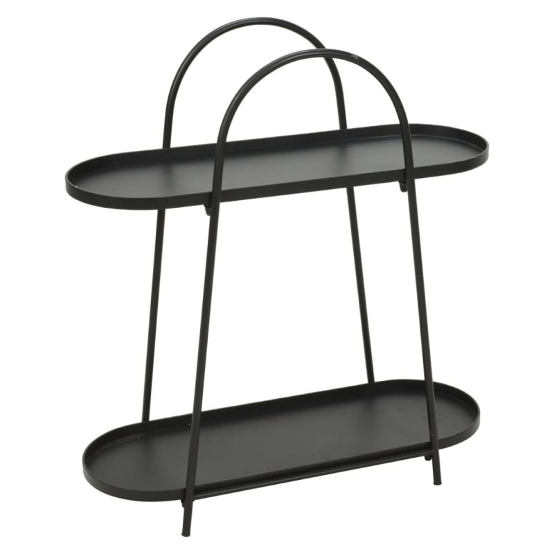 ProGarden Blumenregal 70x25x76 cm Matt Schwarz ProGarden Blumenregal 70x25x76 cm Matt Schwarz