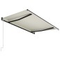 vidaXL Automatisch Einziehbare Markise 400×300 cm Creme vidaXL Automatisch Einziehbare Markise 400×300 cm Creme
