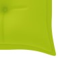 vidaXL 3-Sitzer-Gartenbank mit Auflage 150 cm Massivholz Eukalyptus vidaXL 3-Sitzer-Gartenbank mit Auflage 150 cm Massivholz Eukalyptus