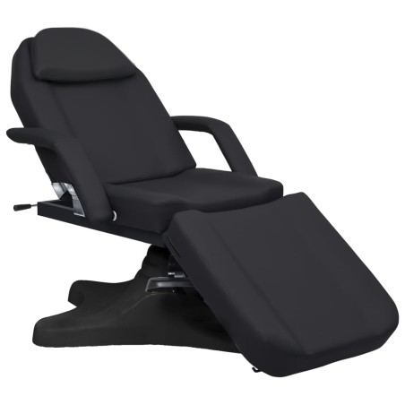vidaXL Massagetisch Schwarz 180x62x(86,5-118) cm  