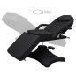 vidaXL Massagetisch Schwarz 180x62x(86,5-118) cm vidaXL Massagetisch Schwarz 180x62x(86,5-118) cm