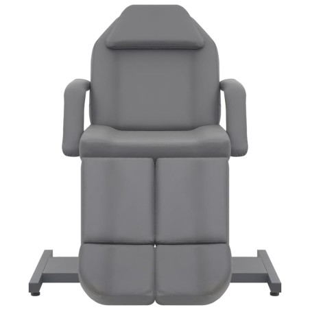 vidaXL Kosmetikstuhl Kunstleder Grau 180x62x78 cm