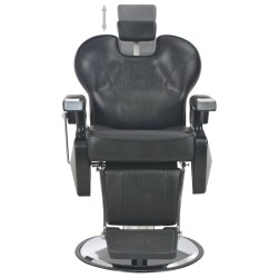 vidaXL Friseurstuhl Schwarz 72×68×98 cm Kunstleder