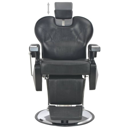 vidaXL Friseurstuhl Schwarz 72×68×98 cm Kunstleder