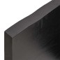 Tischplatte 60x50x4 cm Massivholz Eiche Behandelt Baumkante Tischplatte 60x50x4 cm Massivholz Eiche Behandelt Baumkante