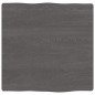 Tischplatte 40x40x4 cm Massivholz Eiche Behandelt Baumkante Tischplatte 40x40x4 cm Massivholz Eiche Behandelt Baumkante