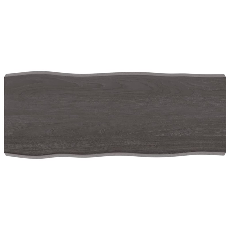 vidaXL Tischplatte 100x40x(2-6) cm Massivholz Behandelt Baumkante vidaXL Tischplatte 100x40x(2-6) cm Massivholz Behandelt Baumkante