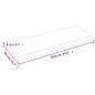 vidaXL Tischplatte 100x40x(2-6) cm Massivholz Behandelt Baumkante vidaXL Tischplatte 100x40x(2-6) cm Massivholz Behandelt Baumkante