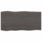 Tischplatte 80x40x2 cm Massivholz Eiche Behandelt Baumkante Tischplatte 80x40x2 cm Massivholz Eiche Behandelt Baumkante