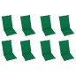 vidaXL Klappbare Gartenstühle mit Kissen 8 Stk. Massivholz Akazie vidaXL Klappbare Gartenstühle mit Kissen 8 Stk. Massivholz Akazie