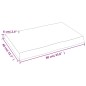 Tischplatte 60x40x6 cm Massivholz Eiche Behandelt Baumkante Tischplatte 60x40x6 cm Massivholz Eiche Behandelt Baumkante
