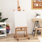 vidaXL Staffelei 55x53,5x178 cm Massivholz Buche vidaXL Staffelei 55x53,5x178 cm Massivholz Buche