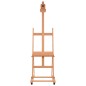 vidaXL Staffelei 55x53,5x178 cm Massivholz Buche vidaXL Staffelei 55x53,5x178 cm Massivholz Buche