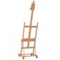 vidaXL Staffelei 55x53,5x178 cm Massivholz Buche vidaXL Staffelei 55x53,5x178 cm Massivholz Buche